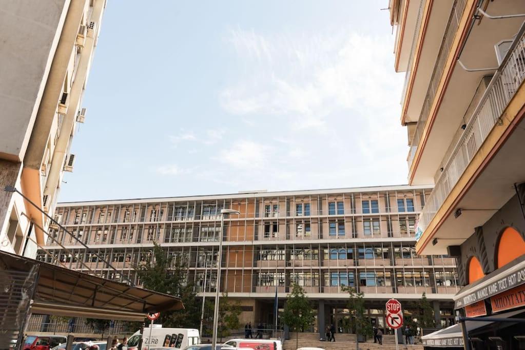 Modern Office Apartment.Wifi,2A/C,Luxury Fur/Tures Thessaloniki Exterior photo